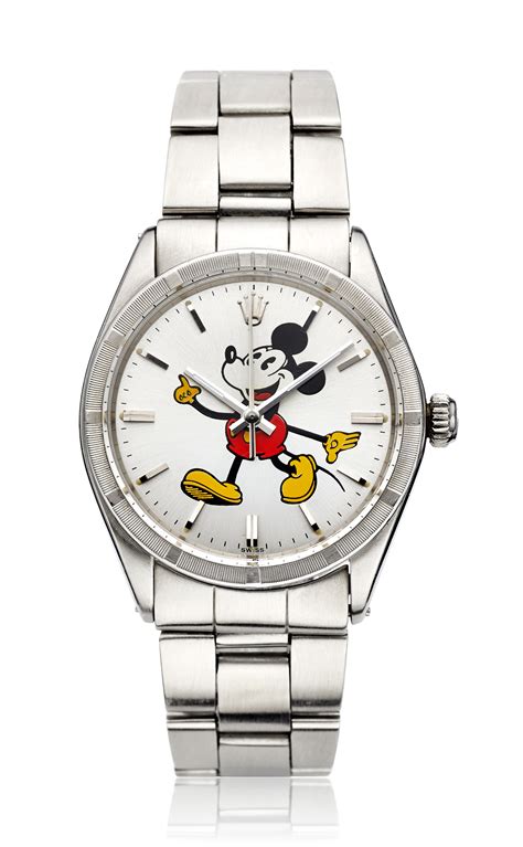 rolex mickey mouse watch.